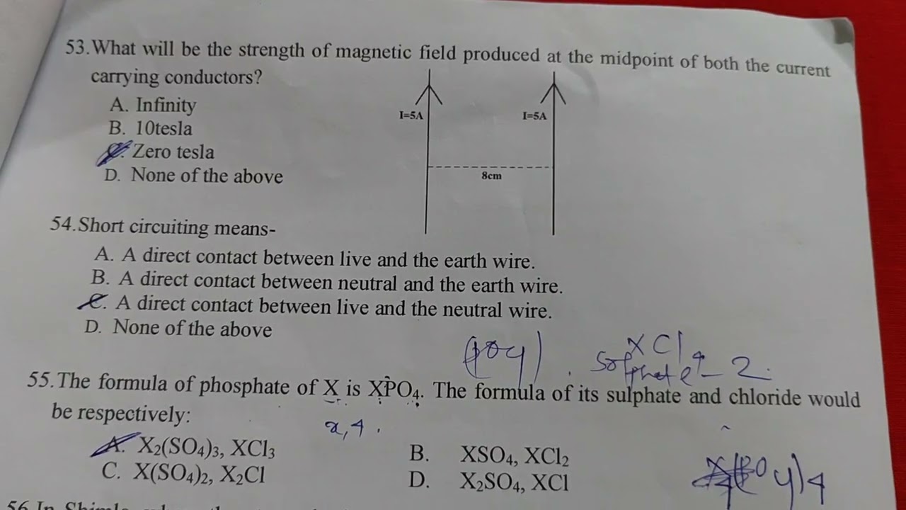 Most important MCQ for class 10 Board Maths and Science ll imp  MCQ