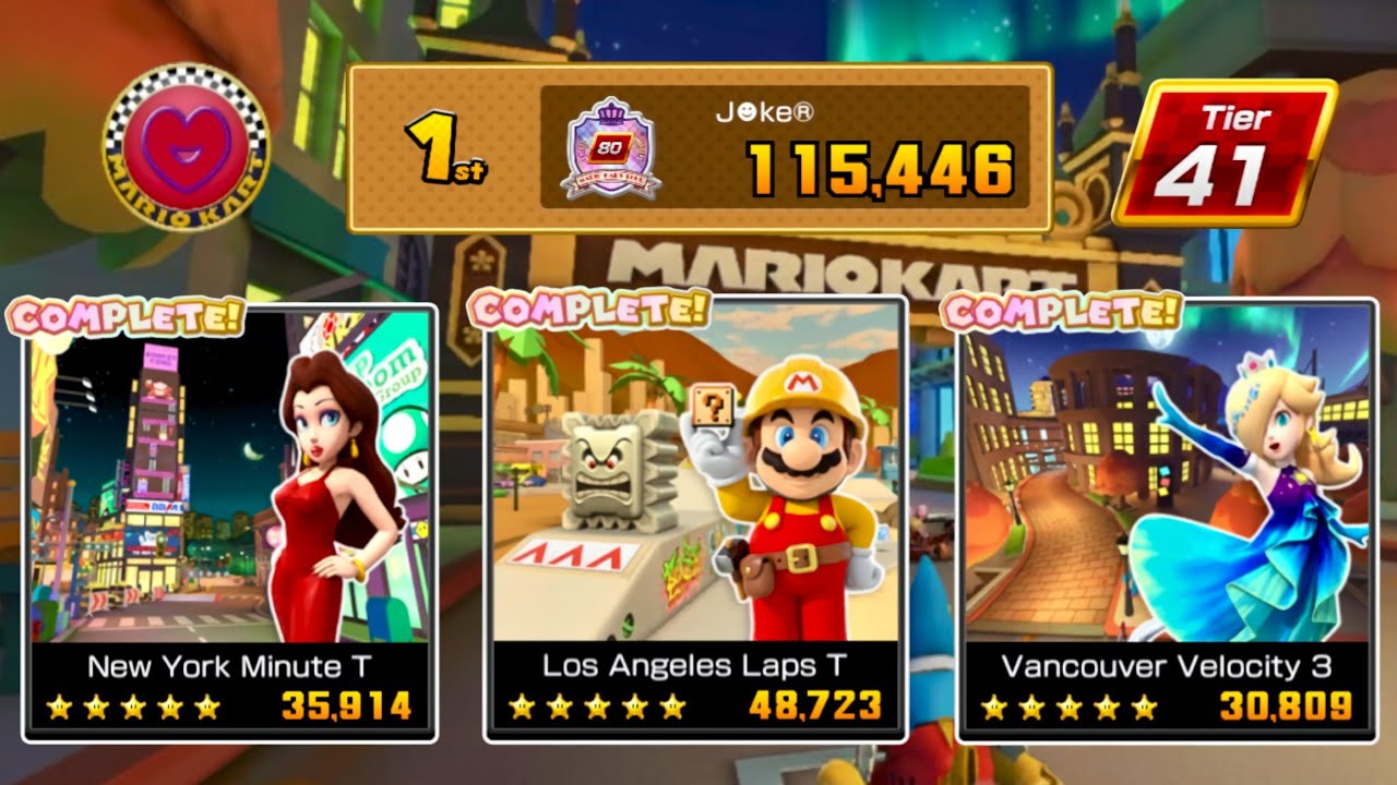Mario Kart Tour - Autumn Tour (2025) - Ranked Cup Week 1 - (F2P)