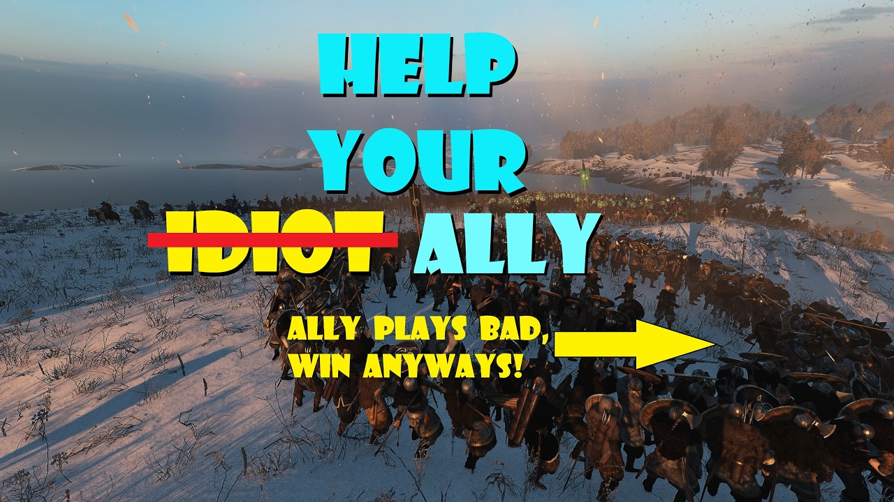 Bannerlord's HARDEST Battles: Helping an incompetent Ally (and they make a circle defense!)