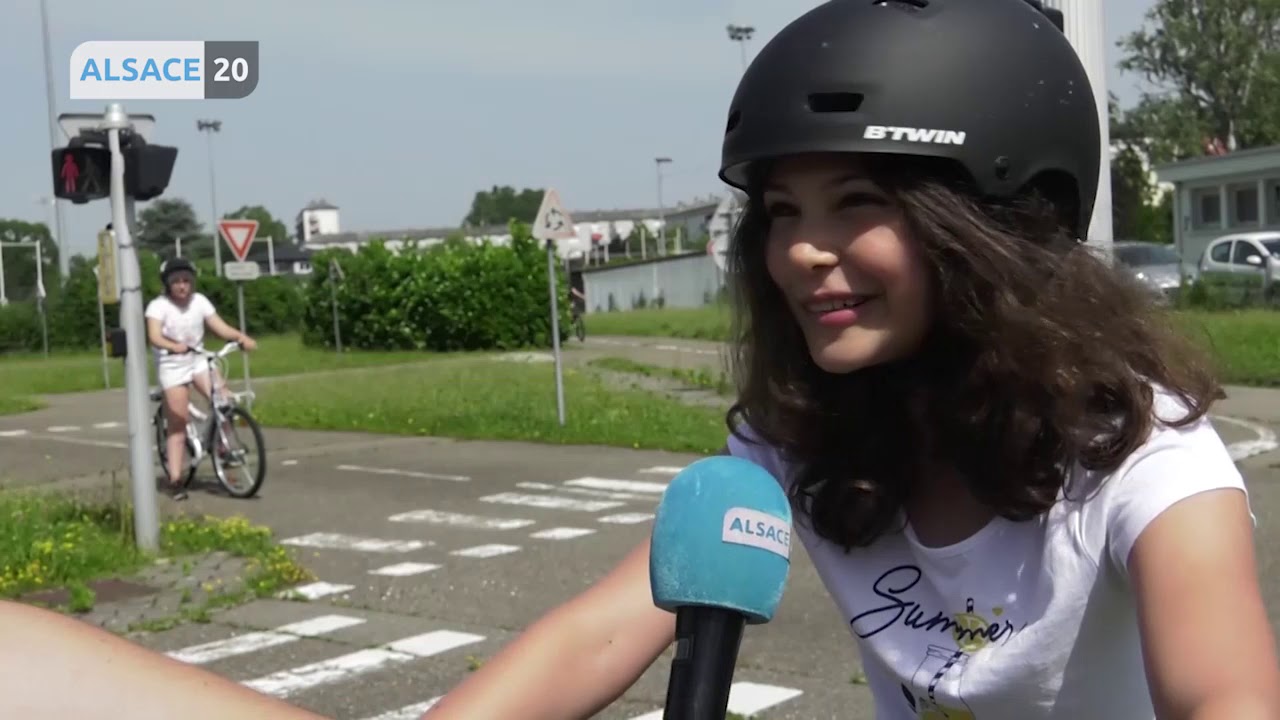 450 enfants des écoles de Strasbourg ont reçu leur permis vélo.