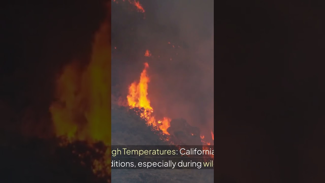 What causes wildfires in California 2 #youtubescience