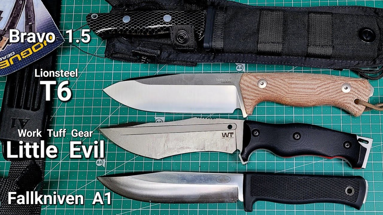 #2  やや大型のナイフ　25cm～３0cm　Work Tuff Gear, Lionsteel, Barkriver