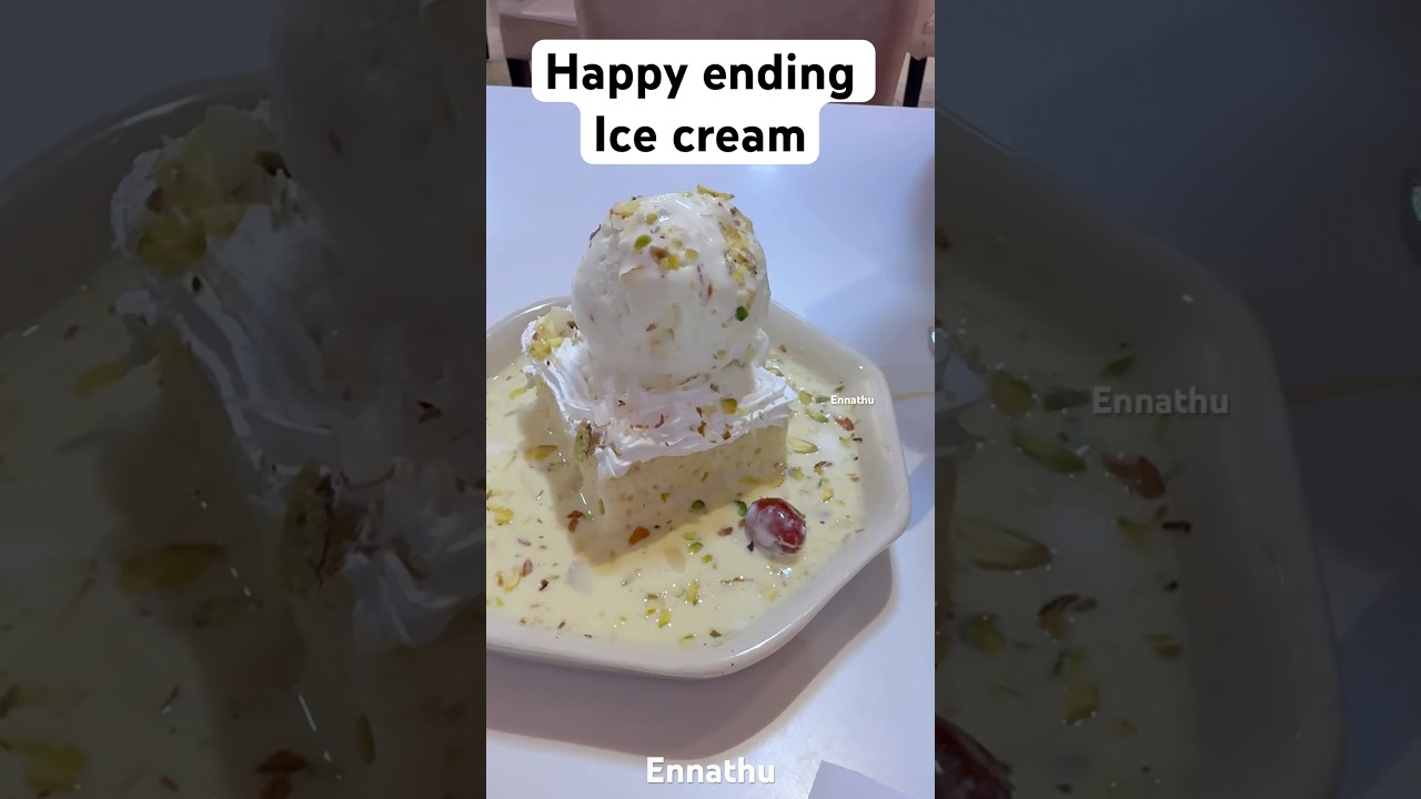 Happy Ending ICE CREAM SHOP | #icecream Shop #coimbatore