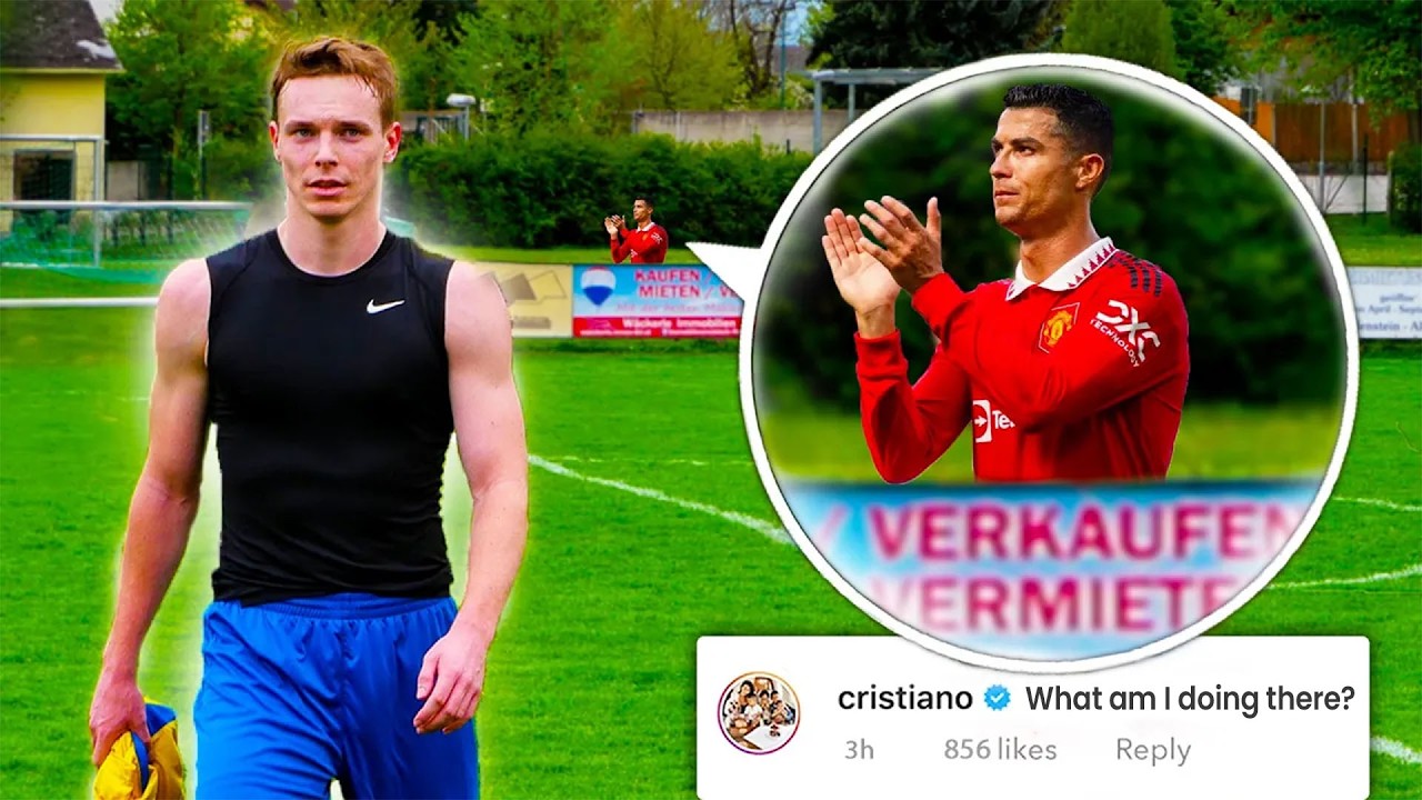 Schoval jsem ZNÁMÉ FOTBALISTY na Můj INSTAGRAM a NIKDO Si Toho Nevšiml...
