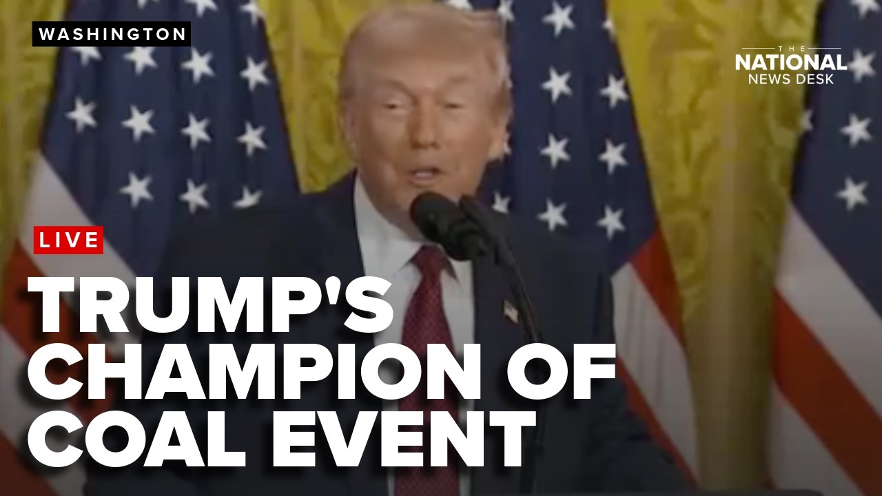 President Trump participated in the Champion of Coal Event at the White House