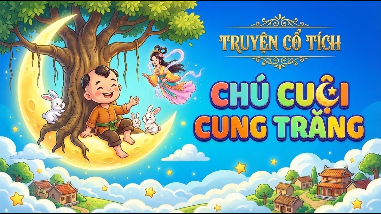 Sự Tích Chú Cuội Cung Trăng - Truyện Cổ Tích Tết Trung Thu  Hay Nhất Bảng (3D Chibi) 2025