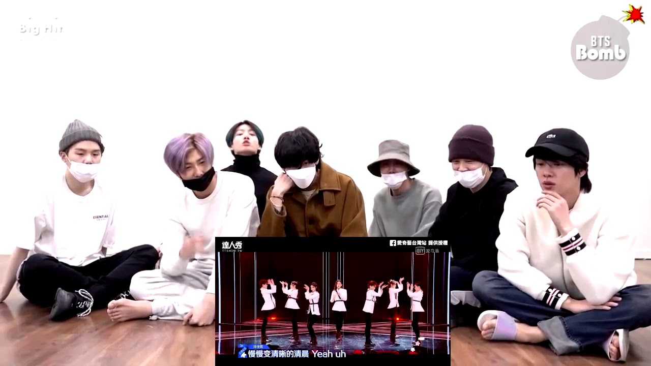 BTS reaction EXO《The Eve》 青春有你2 - Lisa