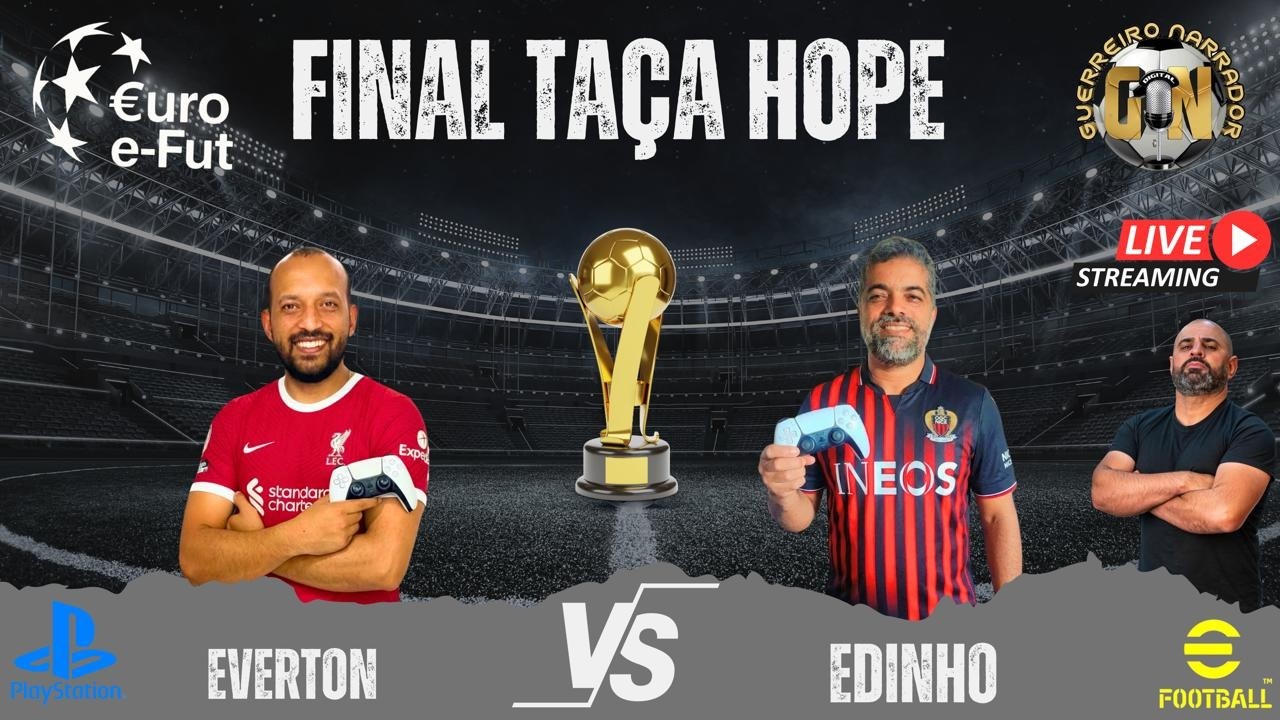 #efootball26 | EVERTON- SP -x- EDINHO- AL  |  FINAL DA TAÇA HOPE  | MASTER LIGA  EUROE-FUT