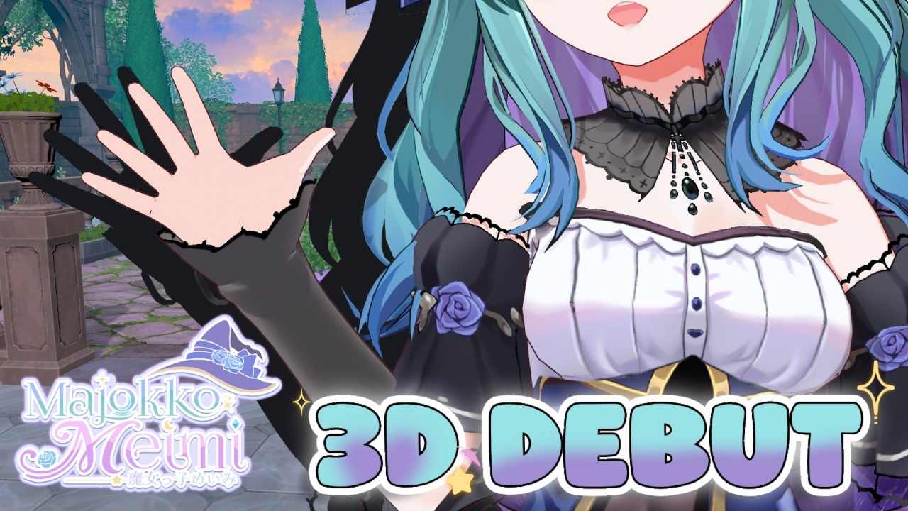 【3D Vroid Debut】Look at my Meimi-mu-me-MOVES