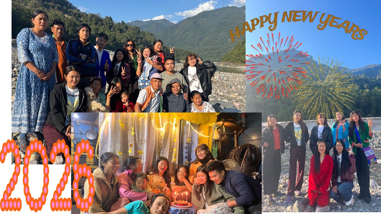  Happy new year everyone 🌈🩷 #newyear2026  #familyvlog #newyearcelebration2026 