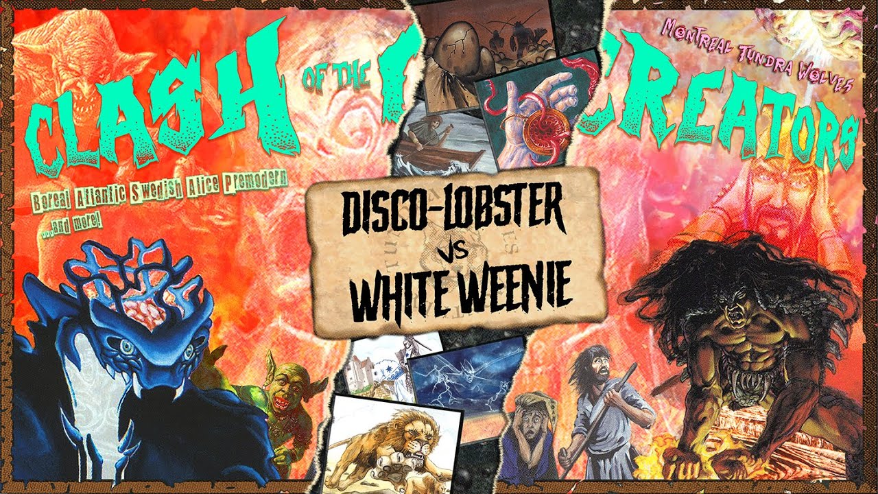 DISCO LOBSTER vs MONO WHITE, Old School MTG - Clash of the Creators Casual Matchups