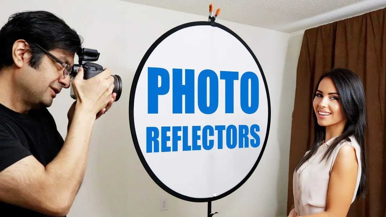 Photography Reflectors - How to use a reflector for portraits