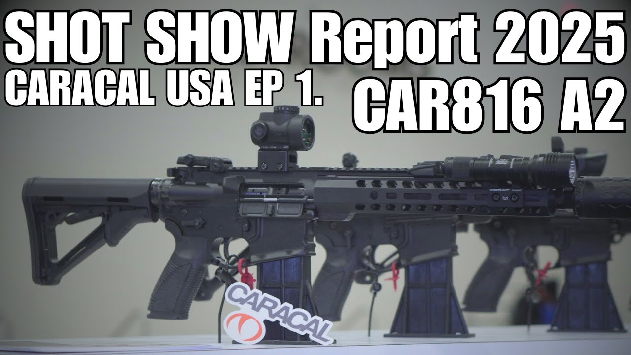Отчёт о выставке Shotshow 2025; Caracal CAR816A2
