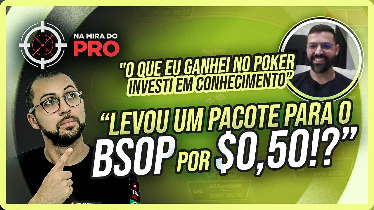 DE $0,50 A $2500! Análise do torneio de um aluno do meu curso | NA MIRA DO PRO #7 COM RAFA MORAES