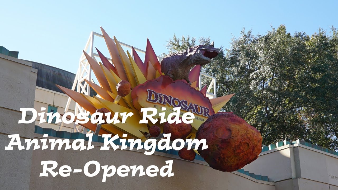 DINOSAUR RIDE ANIMAL KINGDOM RE-OPENS | Post Refurbishment Ride Through | FL Attractions 360
