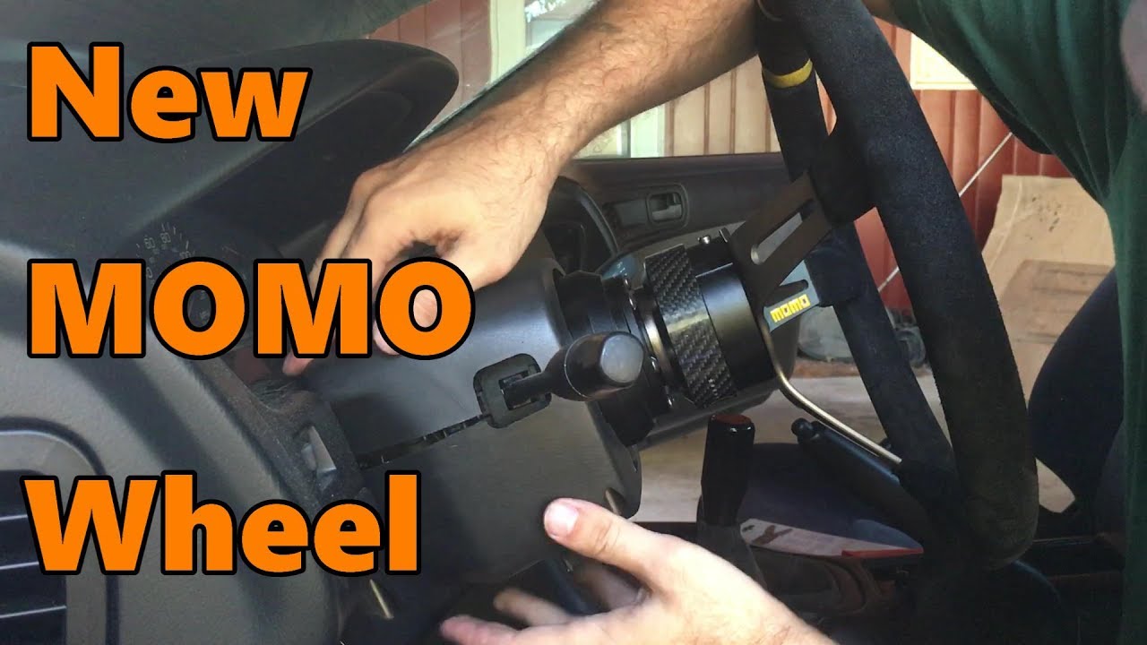Momo Steering Wheel install on the 240sx (S14) drift car project build