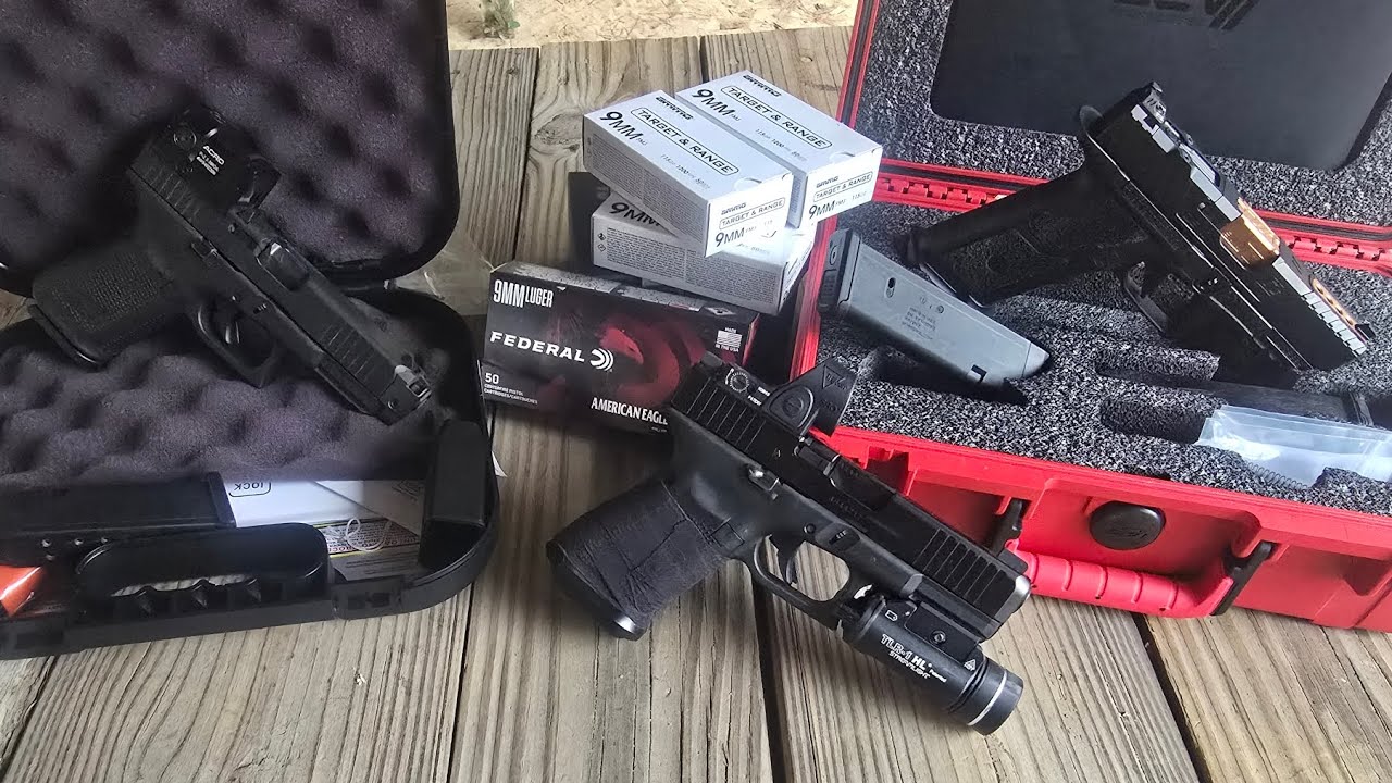 Zev Oz9 Hypercomp, Radian Ramjet, & Glock 19 performance comparison