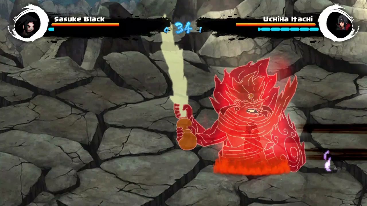 Sasuke Vs Itachi Mugen Battle