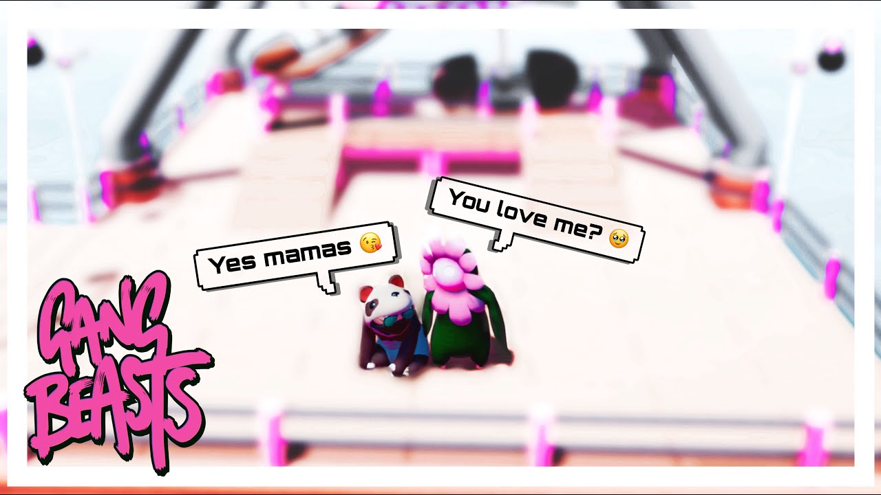 I FORCED MY BOYFRIEND TO PLAY GANG BEASTS