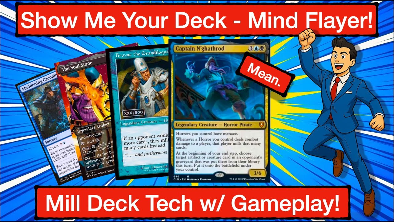 MEANEST DECK EVER - $2k Upgraded Captain N'ghathrod - Show Me Your Deck 3 - Fully Deck Analysis!
