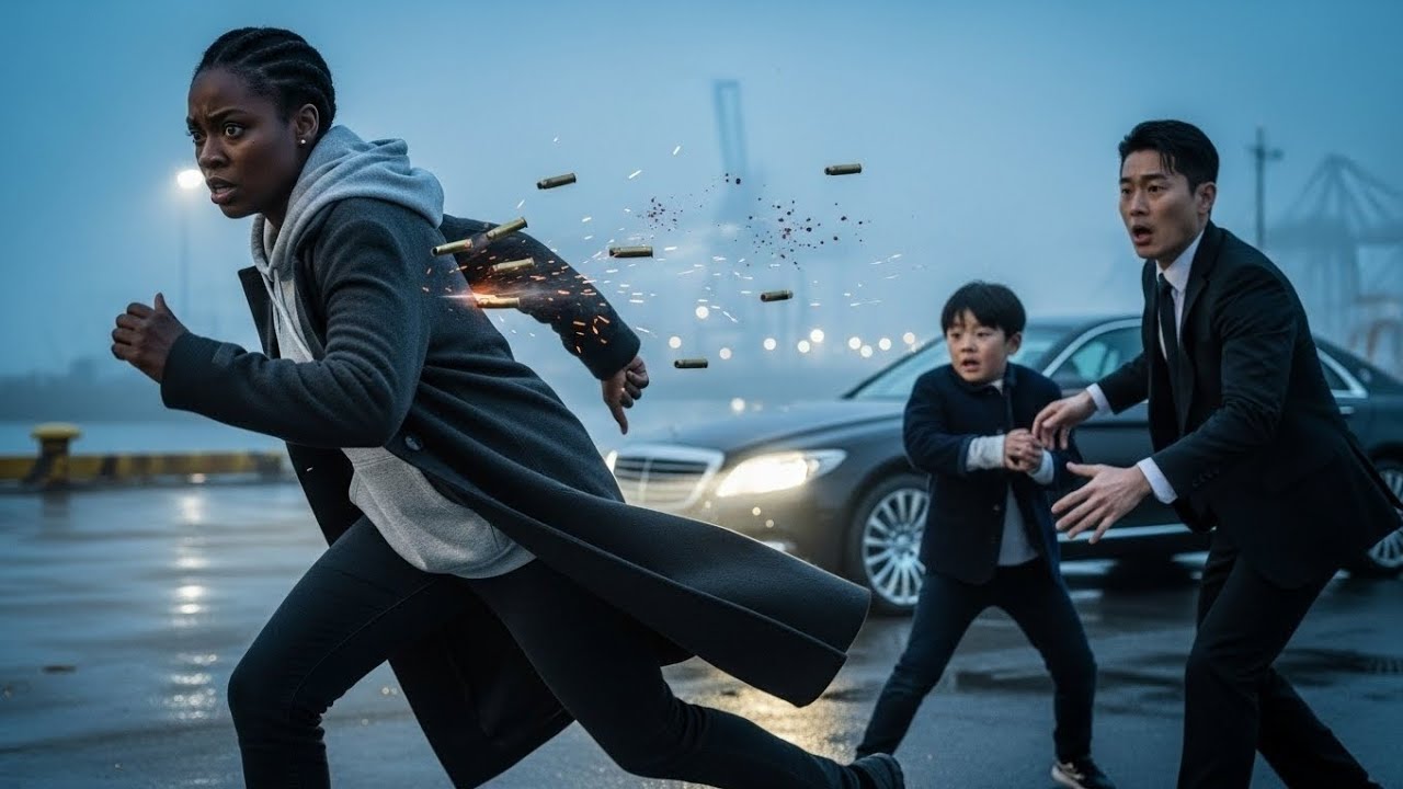 Homeless woman Took Four Bullets for Korean mafia boss’s son, what He did next left all in tears