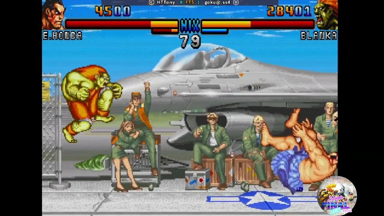STREET FIGHTER 2 CHAMPION MIXFT5 – HTony vs goku@.ss4 QUEM É O VERDADEIRO BLANCA?
