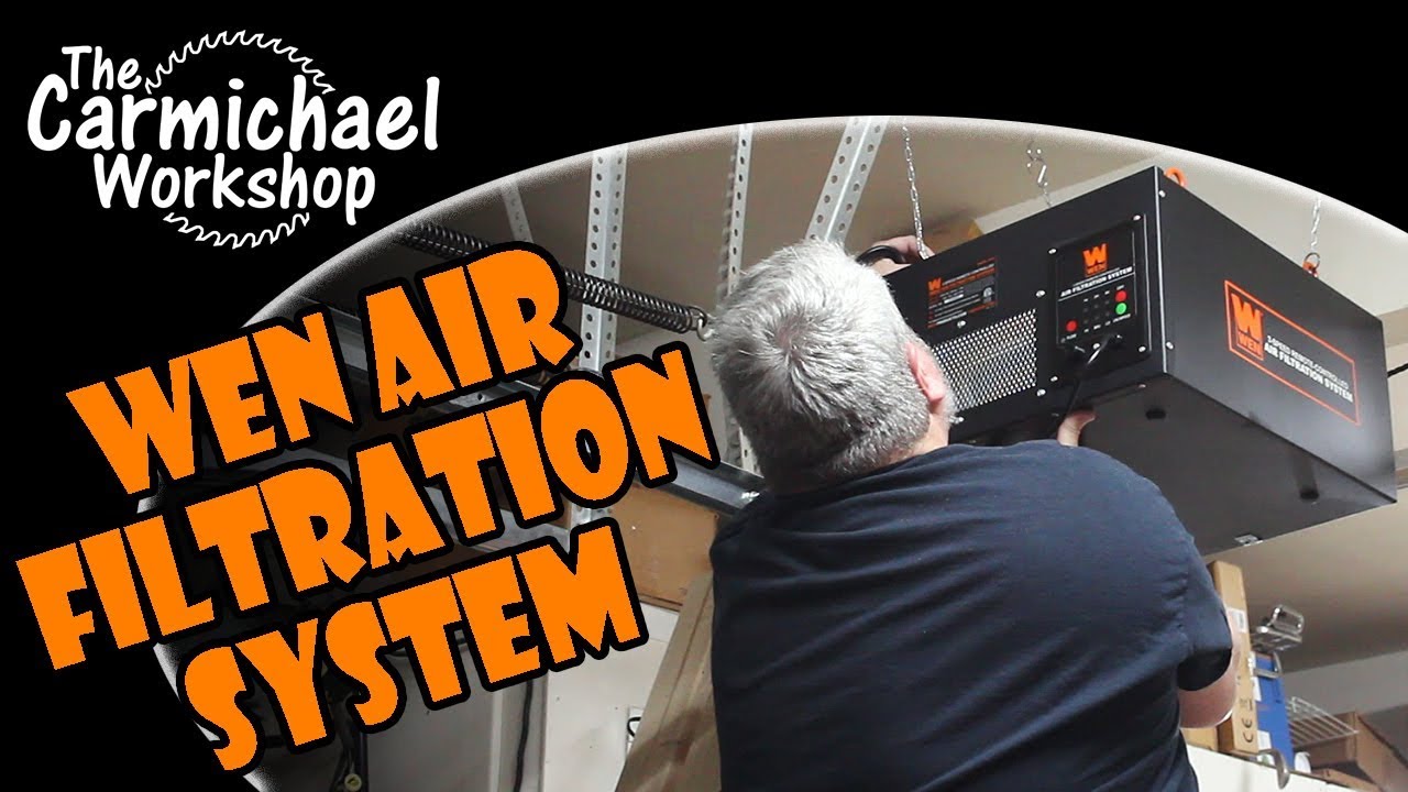 Installing a WEN 3410 Air Filtration System