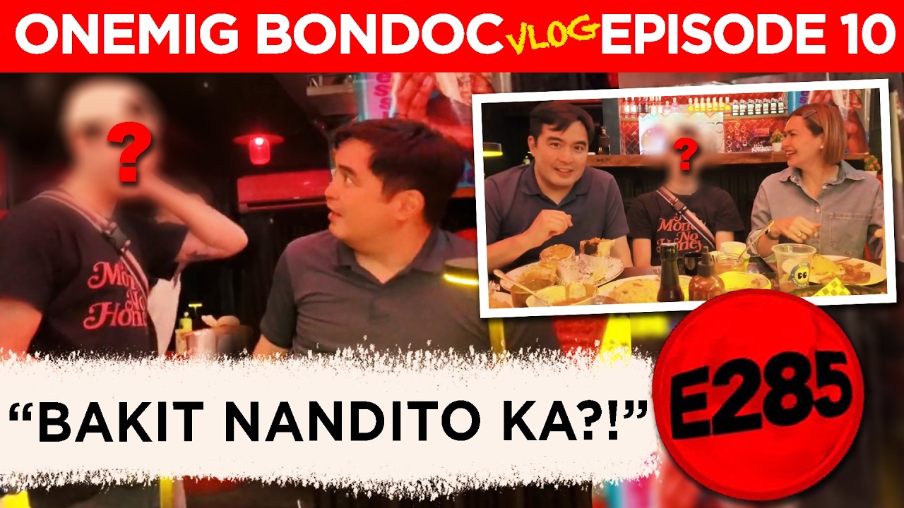 Trying Mexican Food at E285 Katipunan! May Special Guest! | Onemig Bondoc