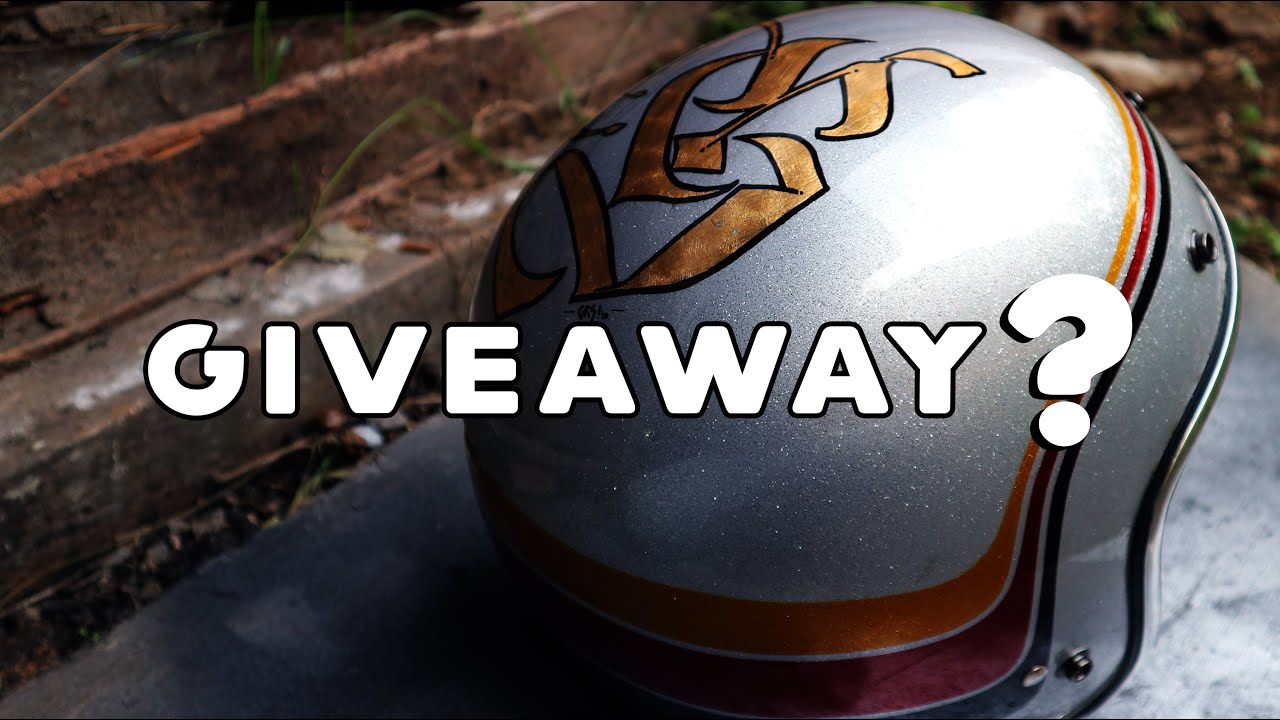 Custom Painting Metalflakes Half Face Helmet