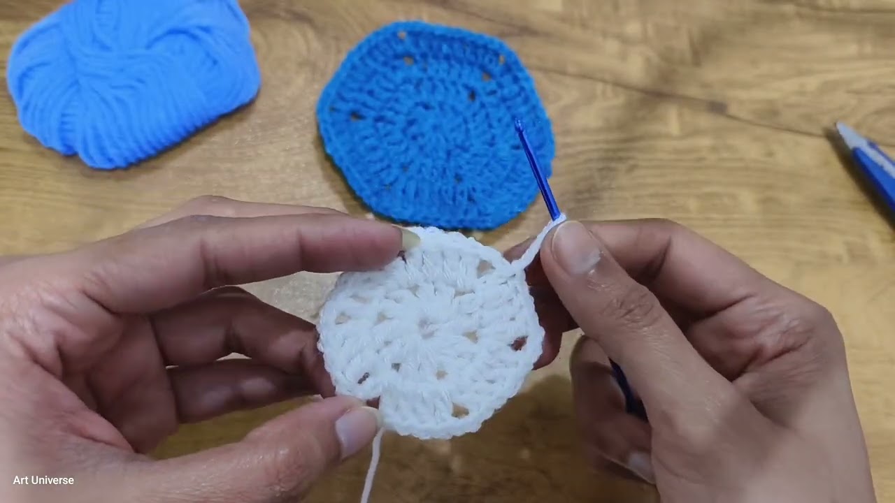 Hexagon. Crochet Hexagon