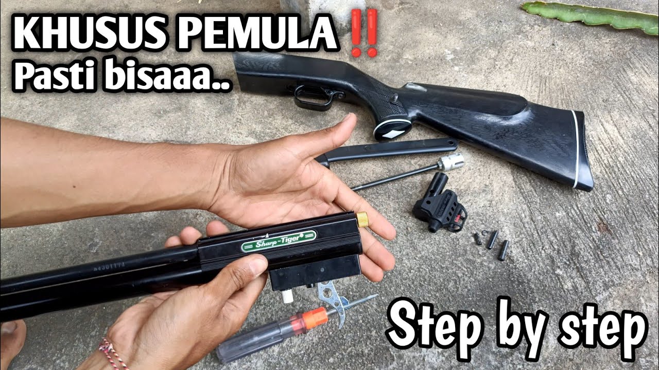 Khusus pemula‼️ Cara bongkar uklik Sharp Tiger