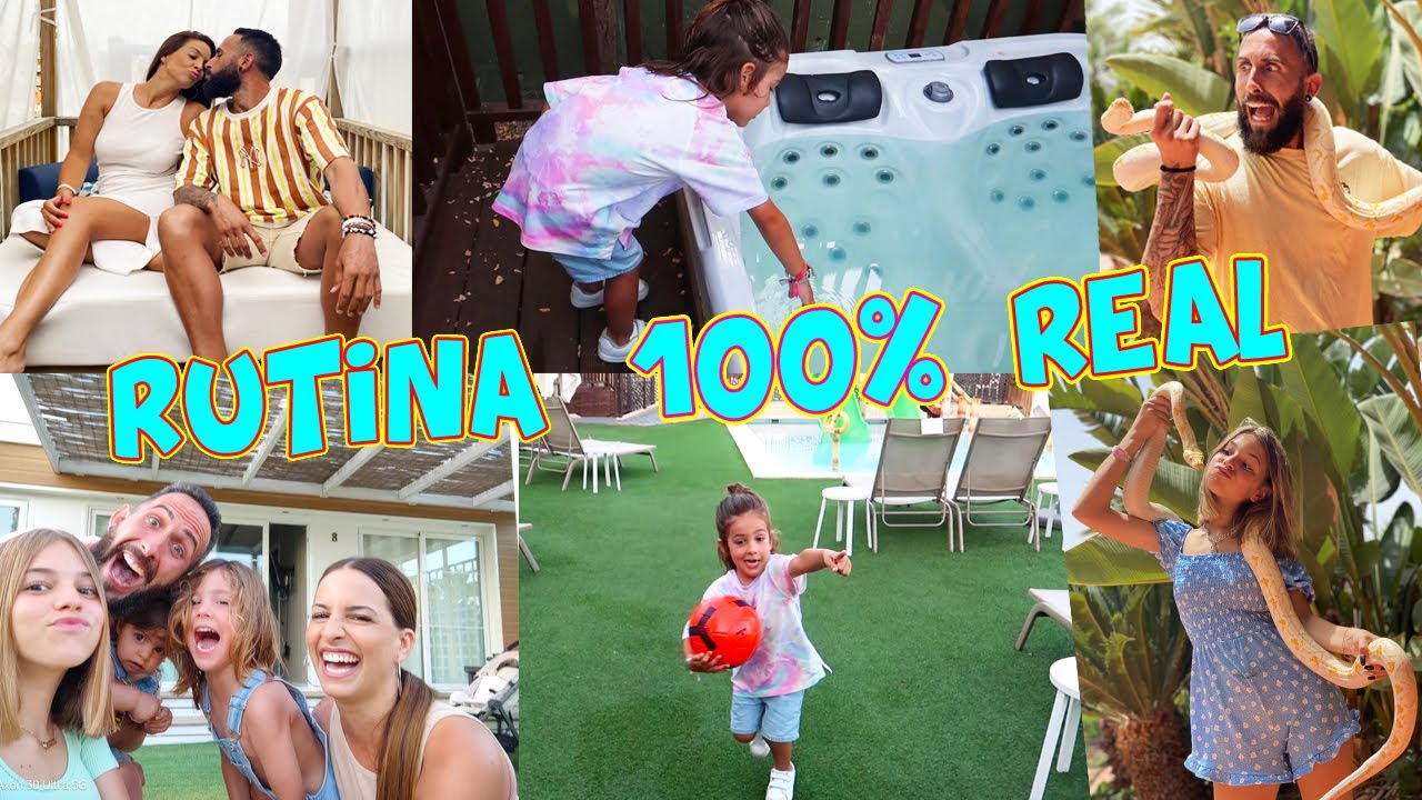 ASÍ ES NUESTRA RUTINA DE TARDE - NOCHE EN VACACIONES CON NUESTROS TRES HIJOS | Familia Amiguindy