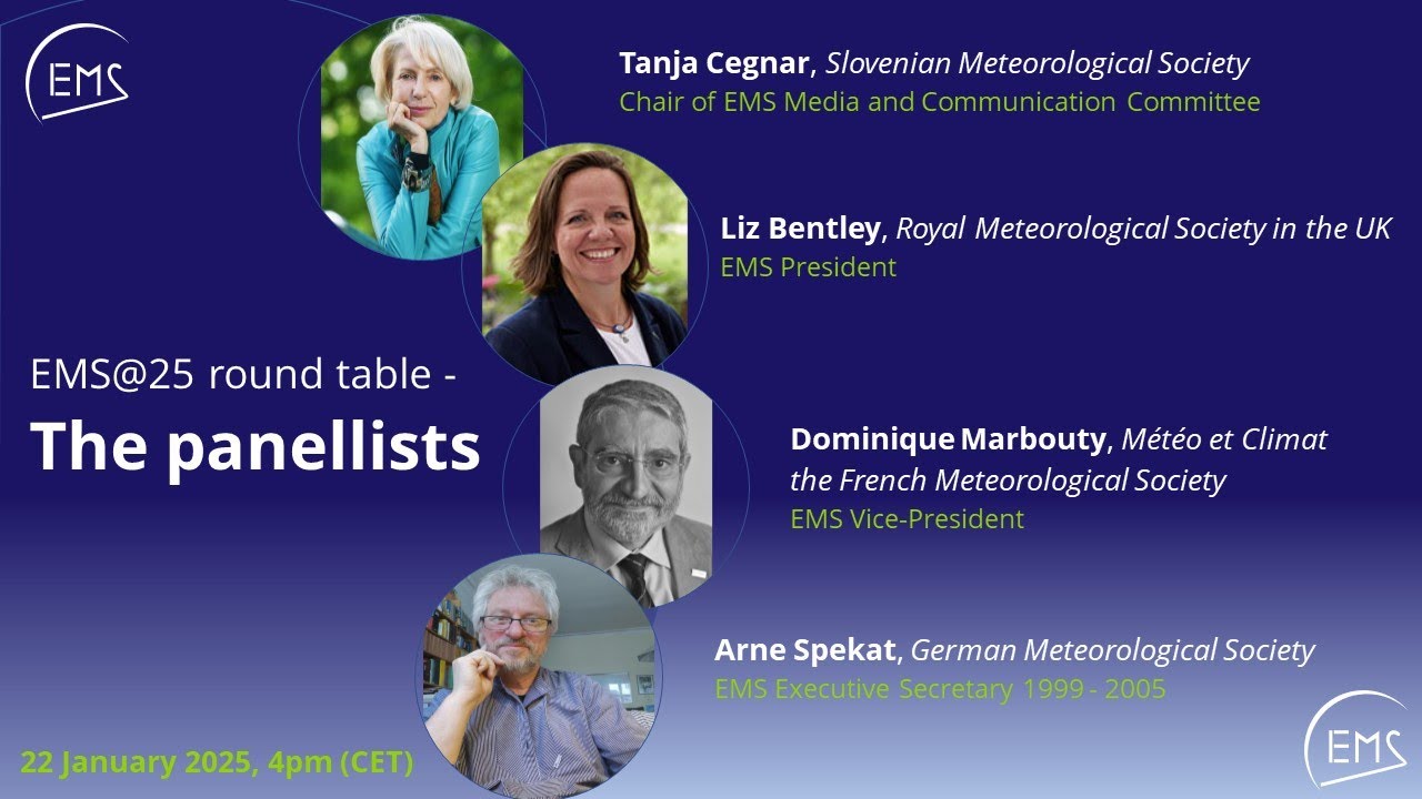 EMS Webinar: Round table on 25 years EMS