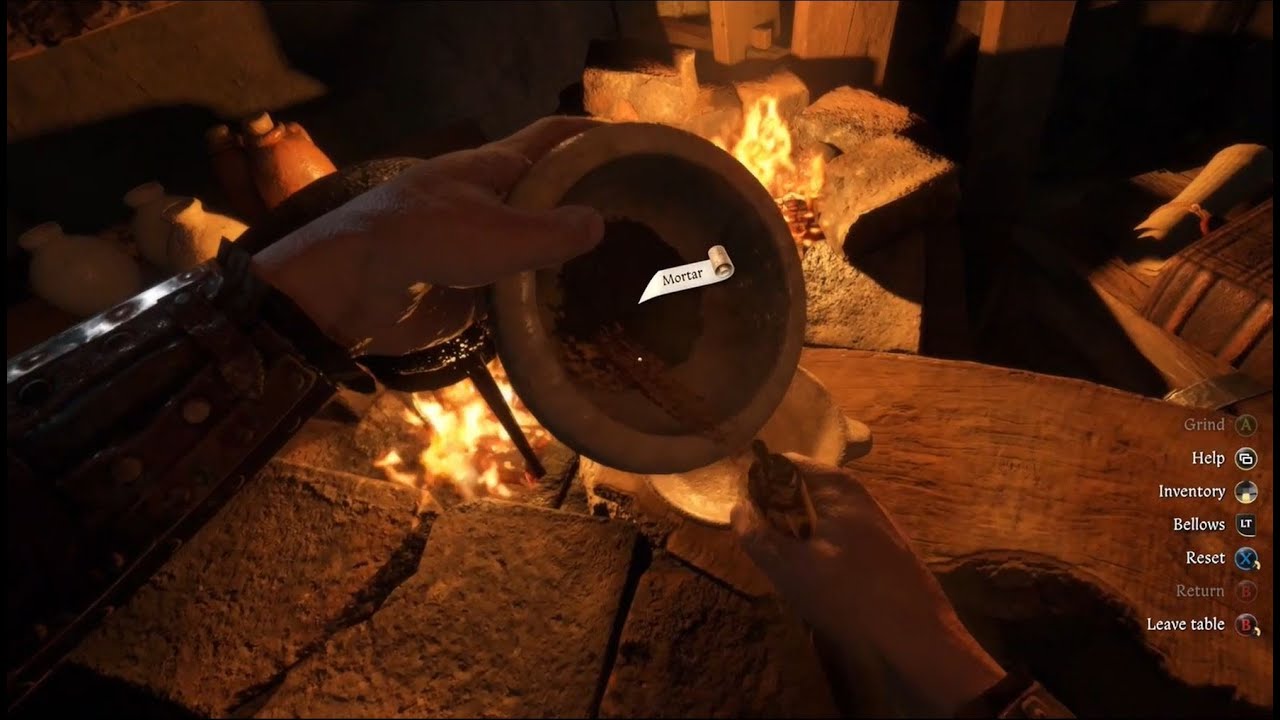 Kingdom Come: Deliverance 2 Hic Hic Boom Achievement/Trophy making gunpowder while drunk with farts