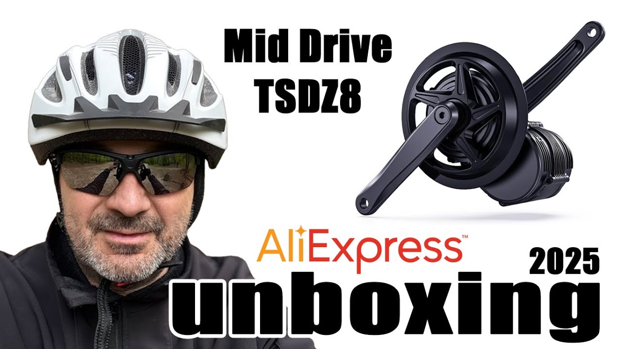 Mid Drive TSDZ8 unboxing VARSTROM