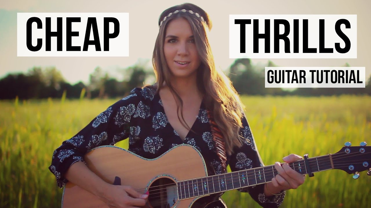 Cheap Thrills - Sia // Guitar Tutorial