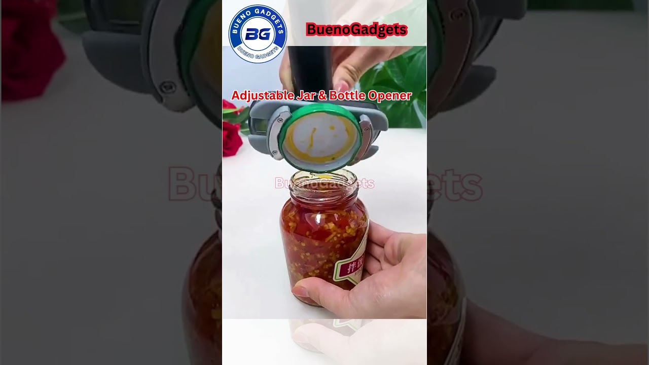 1pc Adjustable Jar Opener &ndash; Multifunctional Jar & Bottle Opener for Easy Grip | Beuno Gadgets