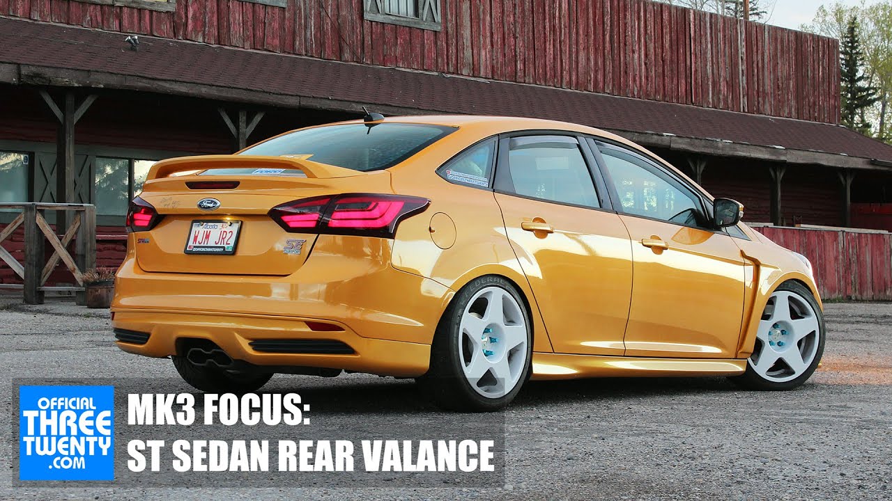 How We Put an ST Valance on a Focus Sedan