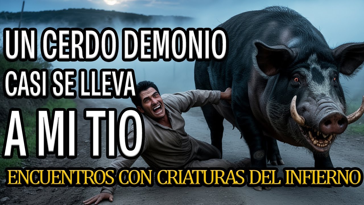A MI TIO LO ARRASTRÓ UN CERDO DEMONIO | DOS ENCUENTROS CON CRIATURAS EXTRAÑAS | RELATOS DE TERROR