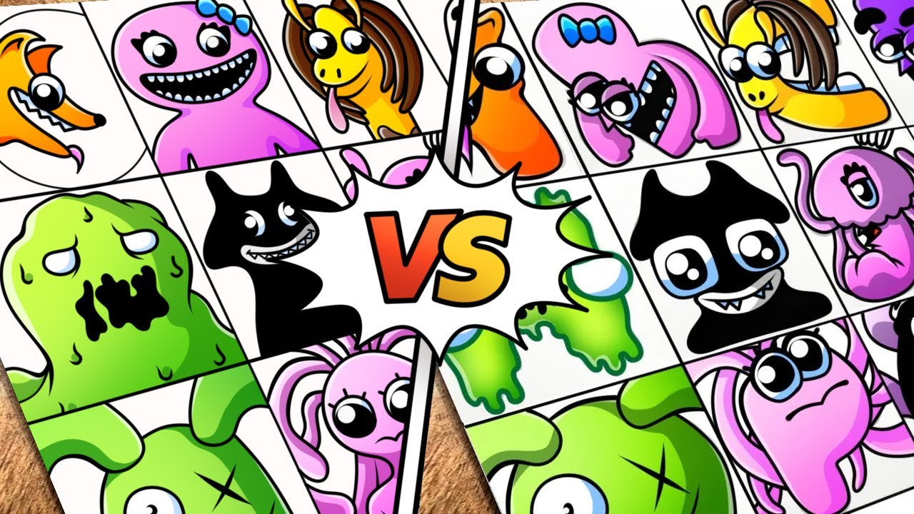 Drawing Garten Of Banban VS Alphabet Lore But they Garten Of Banban (A-Z)
