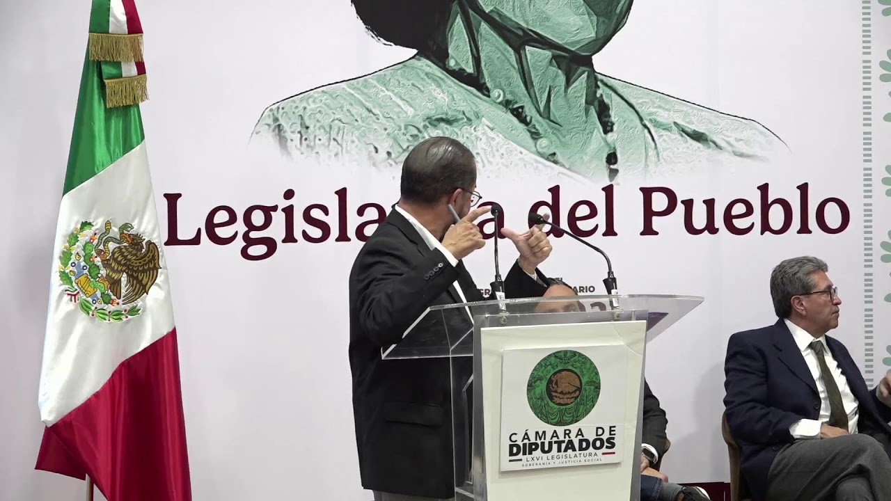 Conferencia de presa Legislativa del pueblo 16 de octubre.