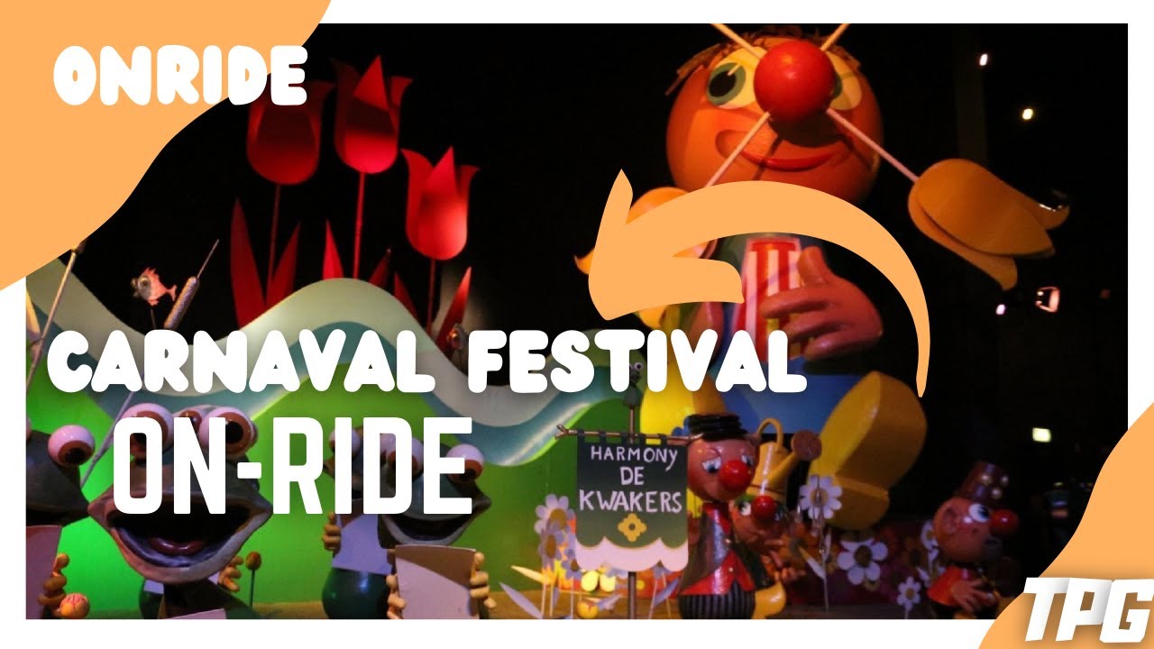 Carnaval Festival On-Ride 4k | Efteling 2022 |