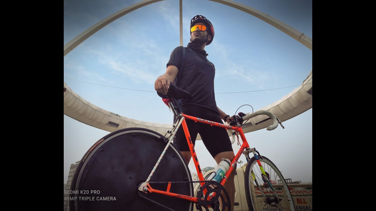 Hero hawk cheapest roadbike in india, modification on hero hawk retro bike, steel frame roadbike.
