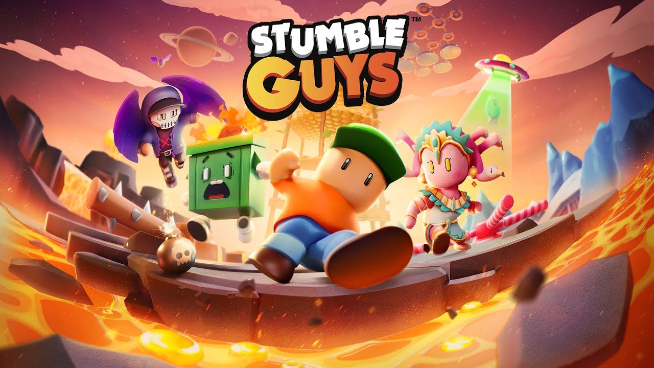 Stumble  Guys  AO VIVO  ( RANQUEADA / DUO / SQUAD )