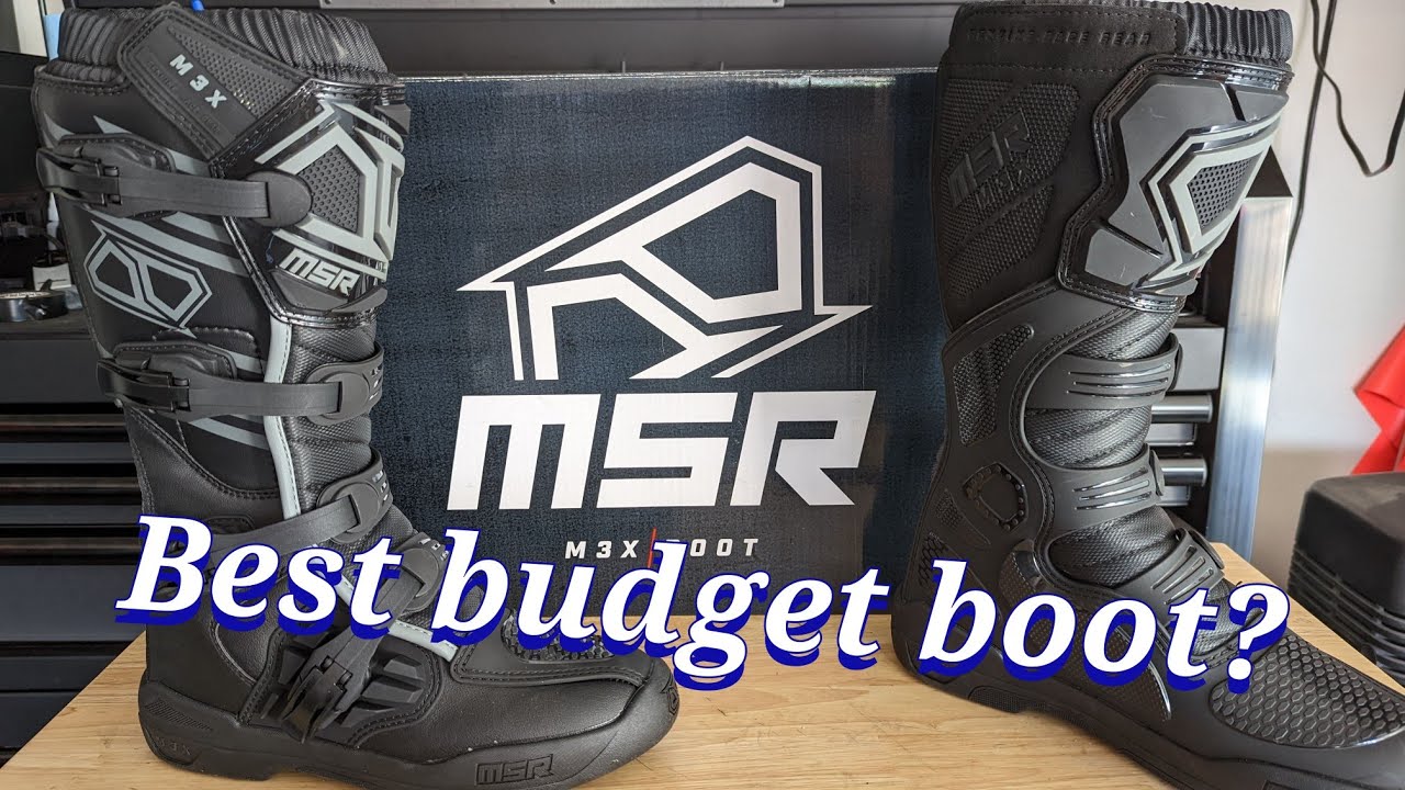 MSR Budget riding boots long term review- to buy  or not buy? MX/ATV gear