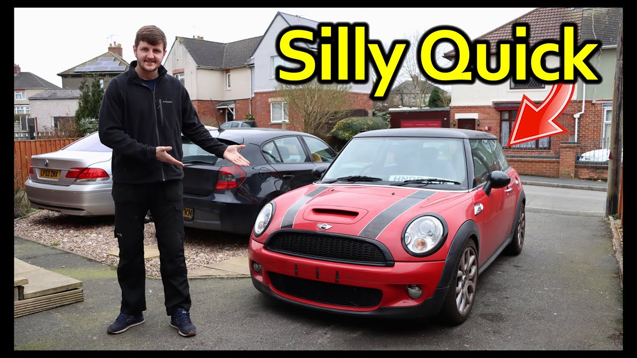 FIRST DRIVE IN MY FULLY REBUILT MINI COOPER S!
