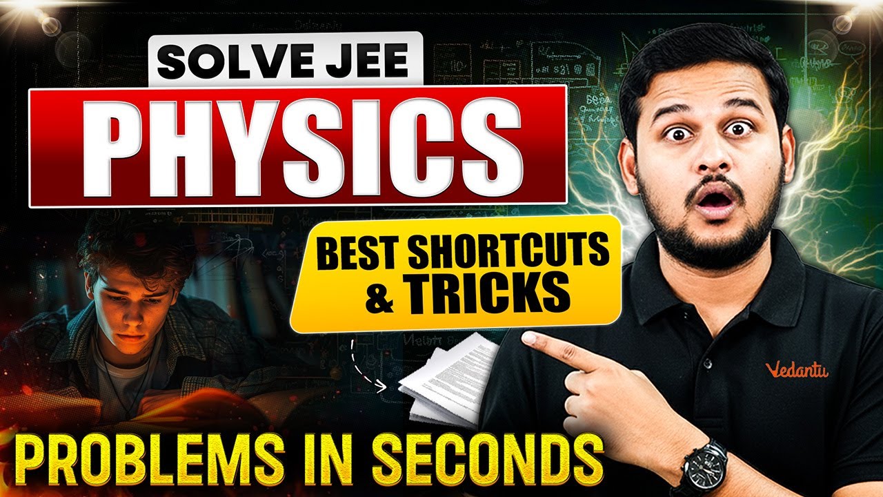 Solve JEE physics Problems in Seconds | Best Shortcuts & Tricks | JEE Mains 2026 | Krishna Sir