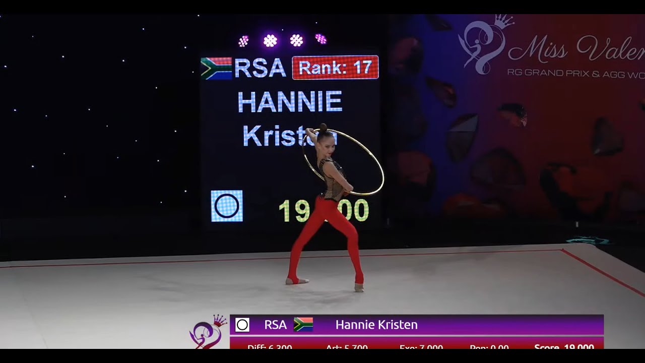 Anna Vykhodets Hoop Qual 24,900 - Junior International Tournament 