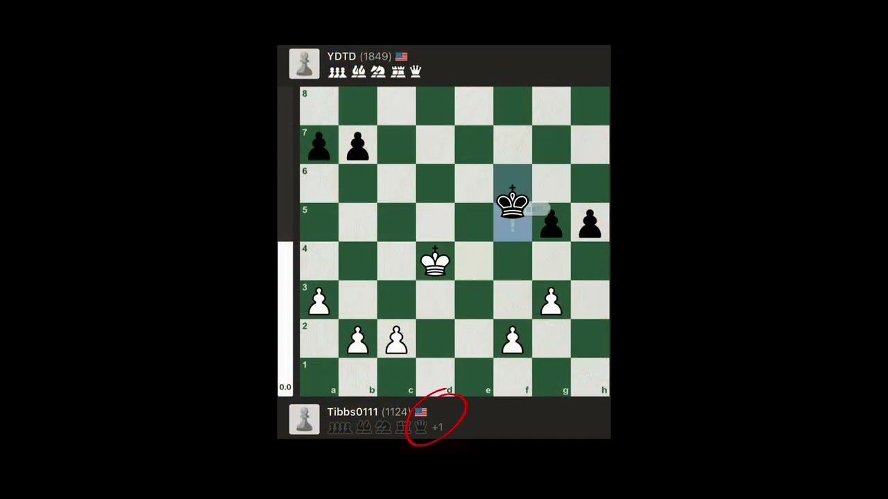 Tibbs0111(1124) vs Ydtd (1849) 2026HNYT #chess #letscastle #chessgame #fun #checkmate 