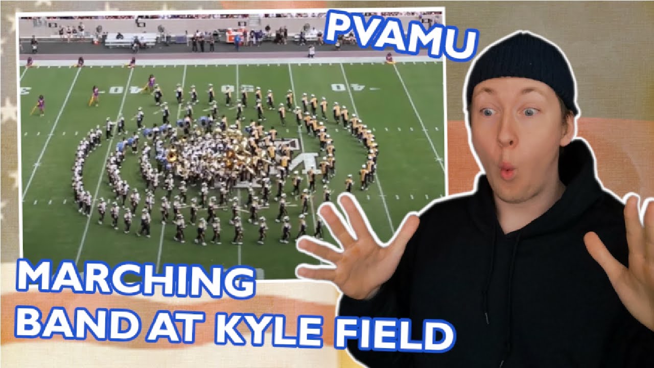 German reacts to Prairie View A&M University Marching Storm at Kyle Field